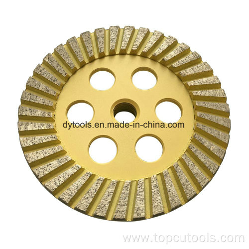 Good Quality Hot-Pressed Diamond Grinding Cup Wheel